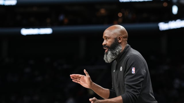  Brooklyn Nets head coach Jacque Vaughn